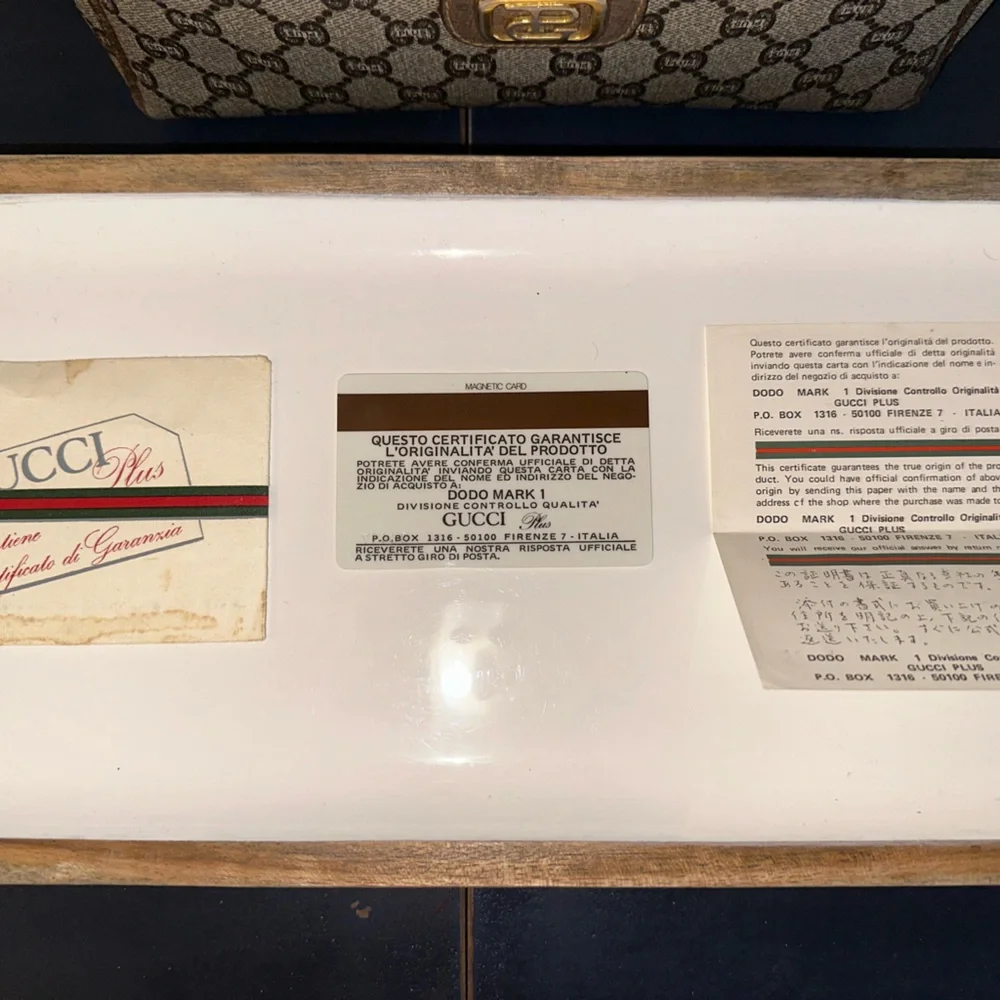 Gucci Plus Brown Monogram Crossbody Bag - Picture 7 of 7